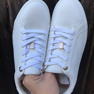 Topshop White Cabo Sneakers